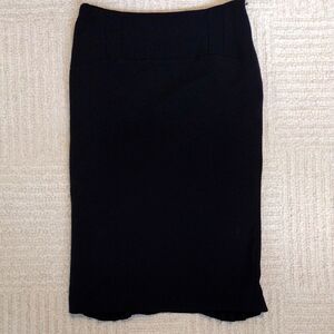 Yen London Elegant Black Pencil Skirt